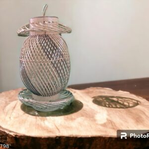 Rattan Cane Handmade Natural Bamboo Cane Ceiling Lamp with Shade, with wire connection